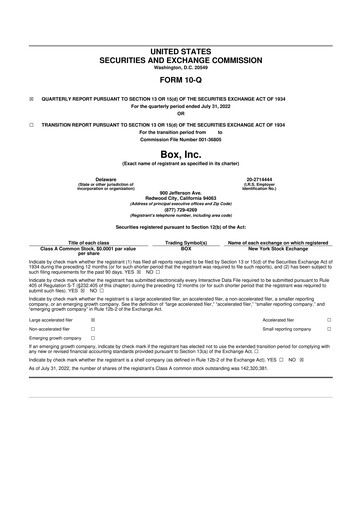 Thumbnail Box, Inc. 10-Q Quarterly Report FY2023 