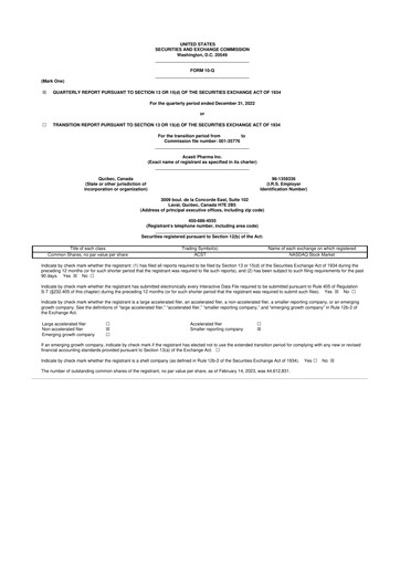 Miniature Grace Therapeutics 10-Q Rapport trimestriel 2022 