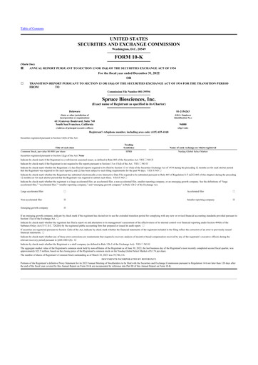 Thumbnail Spruce Biosciences 10-K Annual Report 2022