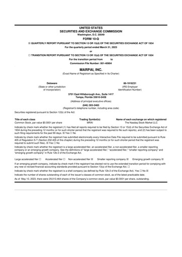 Thumbnail Marpai 10-Q Quarterly Report FY2023 