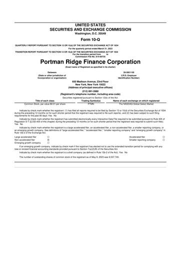 Thumbnail BCP Investment Corporation 10-Q Quarterly Report FY2023 