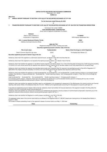 Thumbnail Voxx International
 10-K Annual Report 2023