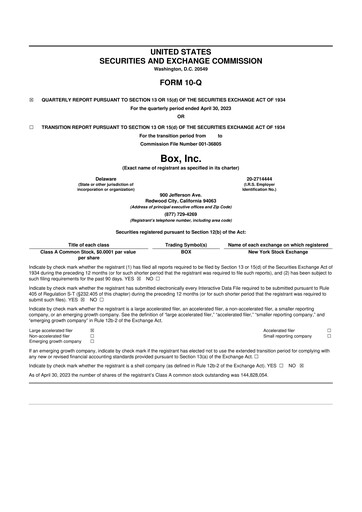 Thumbnail Box, Inc. 10-Q Quarterly Report FY2024 