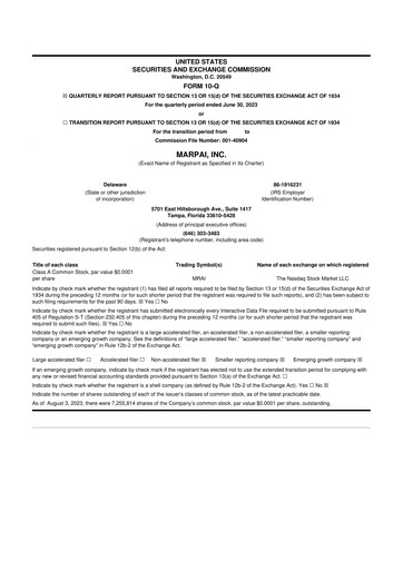 Thumbnail Marpai 10-Q Quarterly Report FY2023 