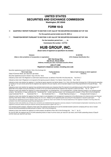 Thumbnail Hub Group
 10-Q Quarterly Report FY2023 