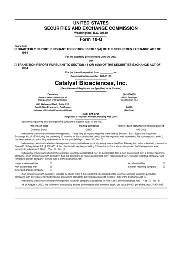 Thumbnail Gyre Therapeutics 10-Q Quarterly Report FY 
