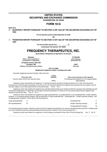 Thumbnail Korro Bio 10-Q Quarterly Report FY2023 