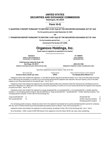 Thumbnail VivoSim Labs 10-Q Quarterly Report FY2023 