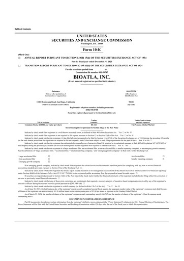 Thumbnail BioAtla 10-K Annual Report 2023