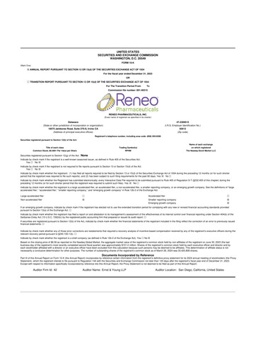 Thumbnail OnKure Therapeutics 10-K Annual Report 2023