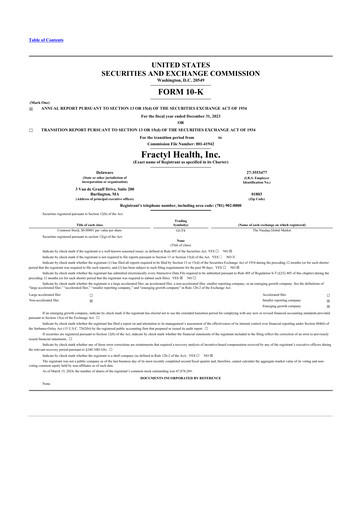Thumbnail Fractyl Health 10-K Annual Report 