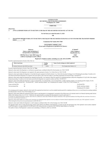 Thumbnail LM Funding America 10-K Annual Report 2023
