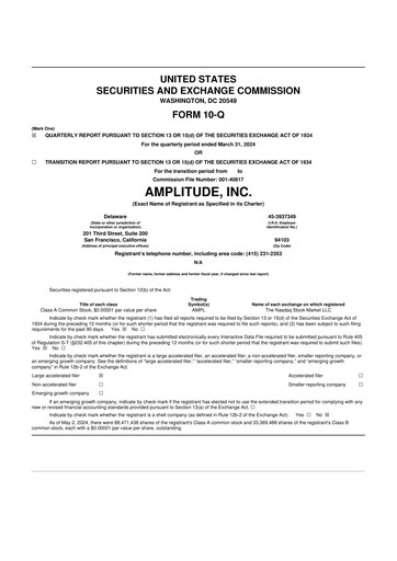 Thumbnail Amplitude 10-Q Quarterly Report FY2024 