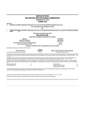 Thumbnail HilleVax 10-Q Quarterly Report FY2024 