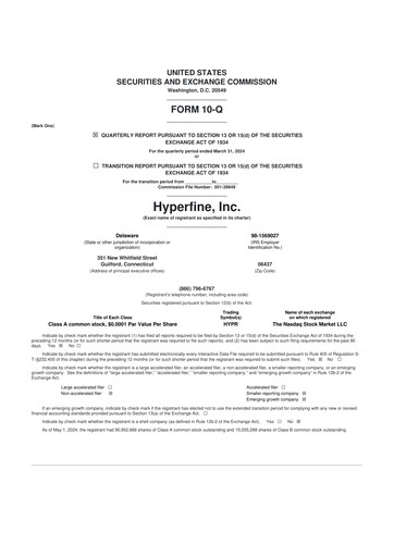 Vorschaubild Hyperfine 10-Q Quartalsbericht 2024 