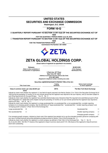 Vorschaubild Zeta Global 10-Q Quartalsbericht 2024 