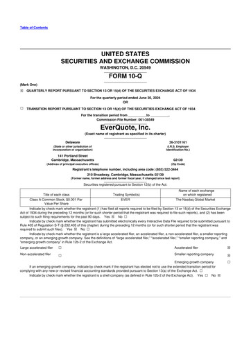 Thumbnail EverQuote 10-Q Quarterly Report FY2024 