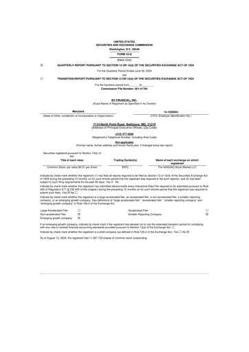 Thumbnail BV Financial 10-Q Quarterly Report FY2024 