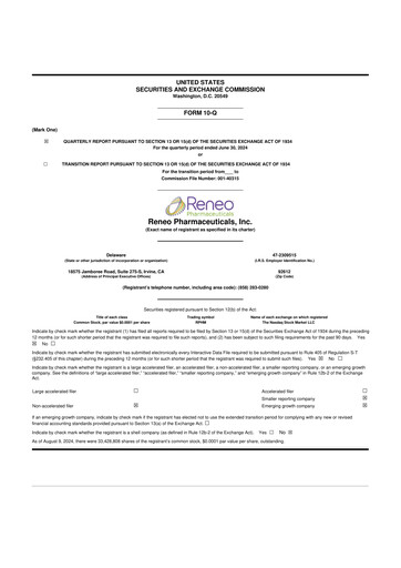 Thumbnail OnKure Therapeutics 10-Q Quarterly Report FY2024 