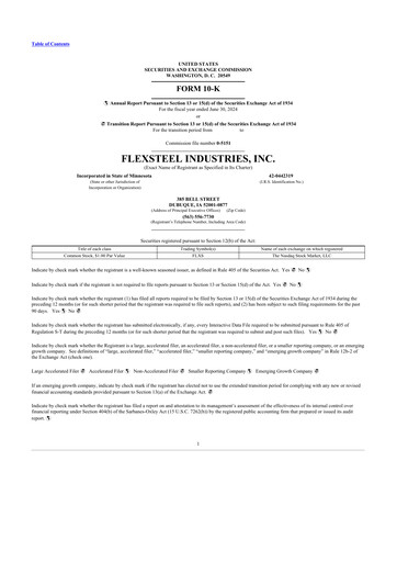 Thumbnail Flexsteel Industries 10-K Annual Report 2024