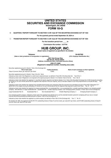 Thumbnail Hub Group
 10-Q Quarterly Report FY2024 