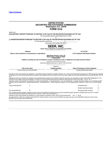 Thumbnail Seer Inc 10-Q Quarterly Report FY2024 