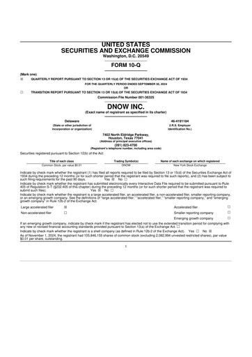 Thumbnail DNOW Inc. 10-Q Quarterly Report FY2024 