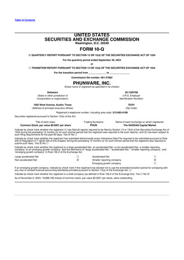 Thumbnail Phunware 10-Q Quarterly Report FY2024 