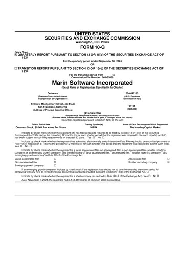 Thumbnail Marin Software 10-Q Quarterly Report FY2024 