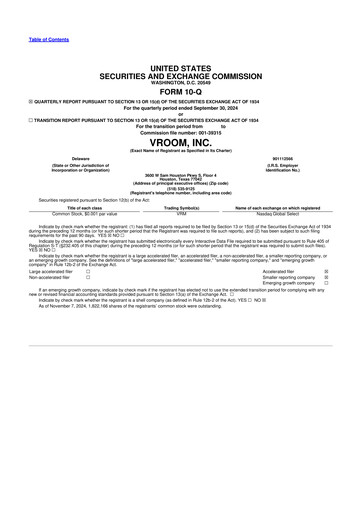 Thumbnail Vroom 10-Q Quarterly Report FY2024 