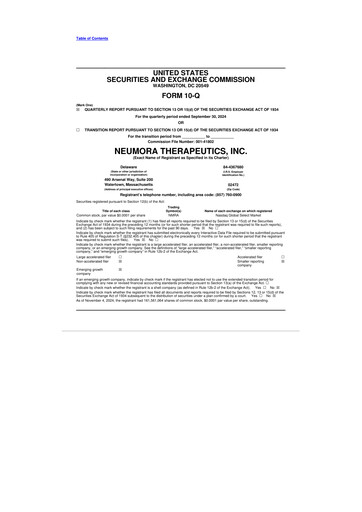 Thumbnail Neumora Therapeutics 10-Q Quarterly Report FY2024 