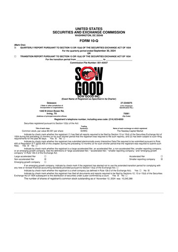 Vorschaubild Sow Good 10-Q Quartalsbericht 2024 