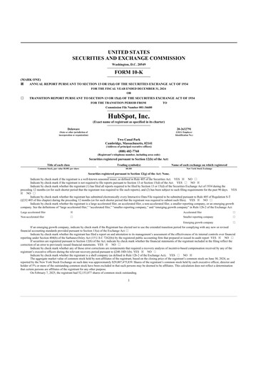 Thumbnail HubSpot 10-K Annual Report 2024