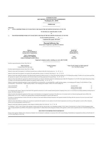 Thumbnail Paycom
 10-K Annual Report 2024