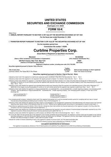 Vorschaubild Curbline Properties 10-K Jahresbericht 2024