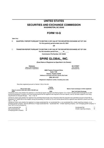 Thumbnail Spire Global 10-Q Quarterly Report FY2024 