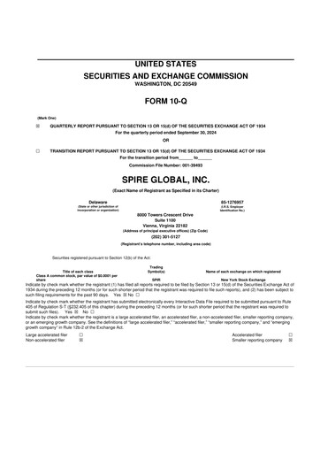 Thumbnail Spire Global 10-Q Quarterly Report FY2024 