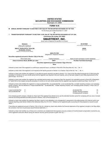 Thumbnail SmartRent 10-K Annual Report 2024