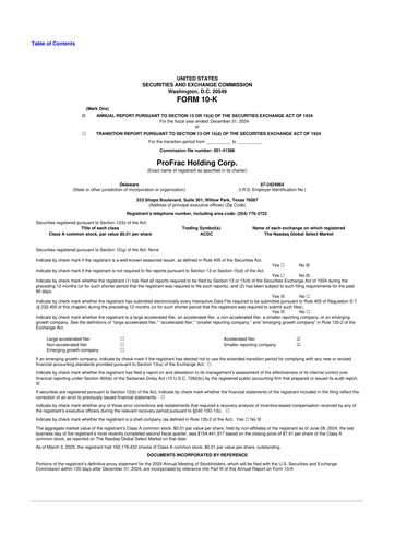 Vorschaubild ProFrac 10-K Jahresbericht 2024