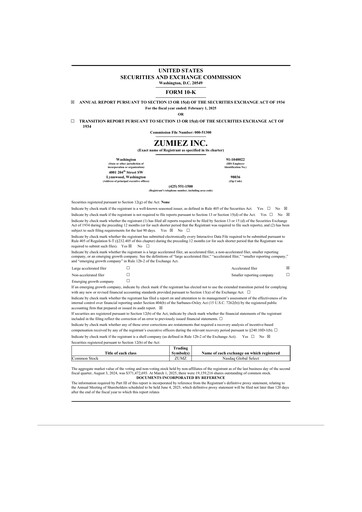 Thumbnail Zumiez 10-K Annual Report 2024