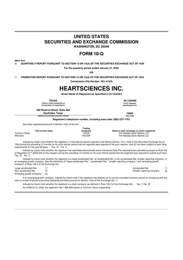 Thumbnail HeartSciences Inc. 10-Q Quarterly Report FY2025 