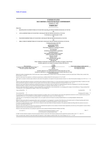 Miniature Immatics 20-F Rapport annuel 2024