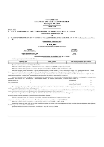 Thumbnail J.Jill
 10-K Annual Report 2024