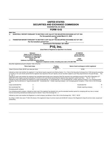 Thumbnail P10 10-Q Quarterly Report FY2025 