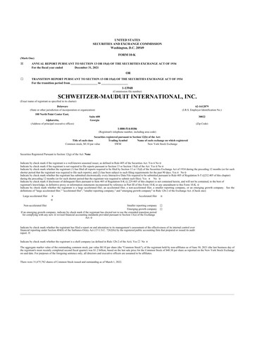 Thumbnail Mativ Holdings 10-K Annual Report 2020