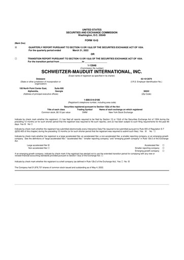 Thumbnail Mativ Holdings 10-Q Quarterly Report FY2022 