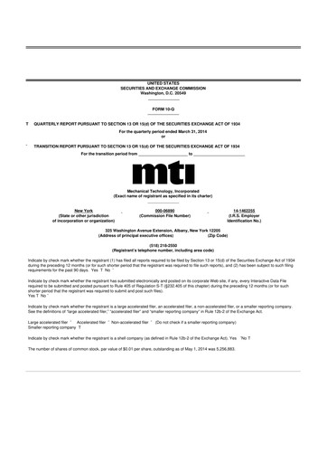 Vorschaubild Soluna Holdings 10-Q Quartalsbericht 2014 