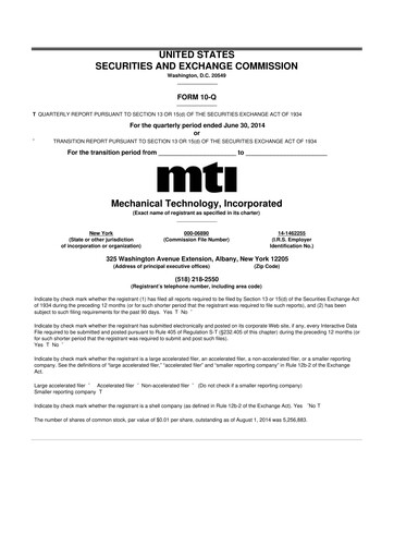 Vorschaubild Soluna Holdings 10-Q Quartalsbericht 2014 