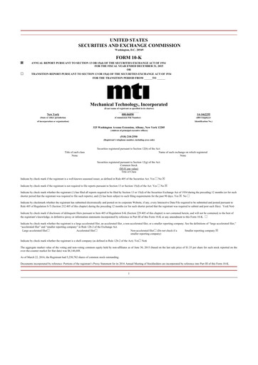 Vorschaubild Soluna Holdings 10-K Jahresbericht 2015