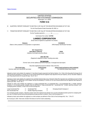 Thumbnail Lifecore Biomedical 10-Q Quarterly Report FY2021 